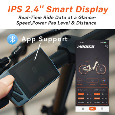 DDC Air Carbon Fiber Electric Bike for Adults with 1000W Peak Motor 25MPH Ebike with 48V Built-in Dual Batteries, 121 Miles Range, 26'' Tires, 7-Speed, Front Suspension Electric Bicycle