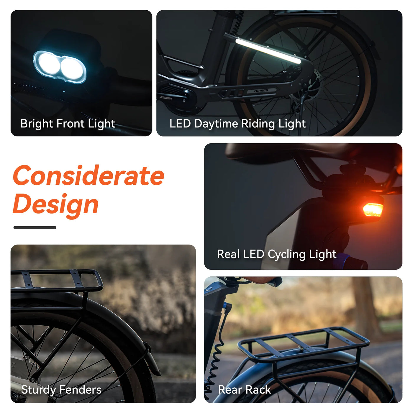 DDC Air Carbon Fiber Electric Bike for Adults with 1000W Peak Motor 25MPH Ebike with 48V Built-in Dual Batteries, 121 Miles Range, 26'' Tires, 7-Speed, Front Suspension Electric Bicycle