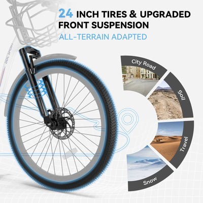 DDC C01 ebike 24" tire