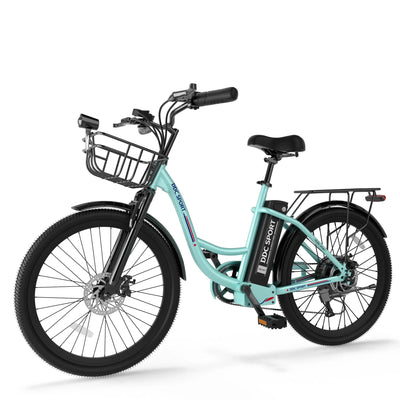 DDC C01 ebike blue color with 36V10Ah battery